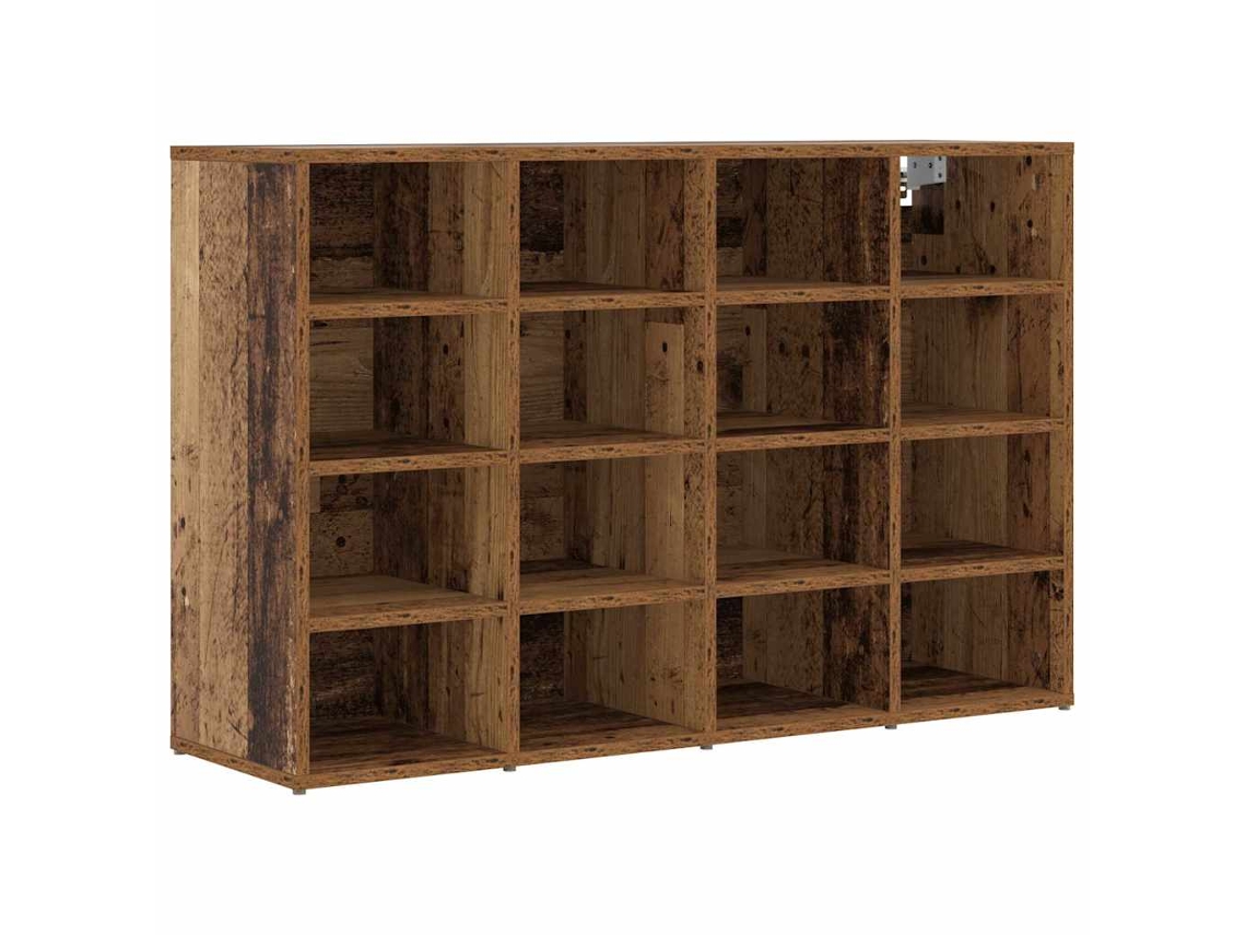 Maison Exclusive - Armario Zapatero Con Estante Madera Vieja 103 X 30 X 67 Cm
