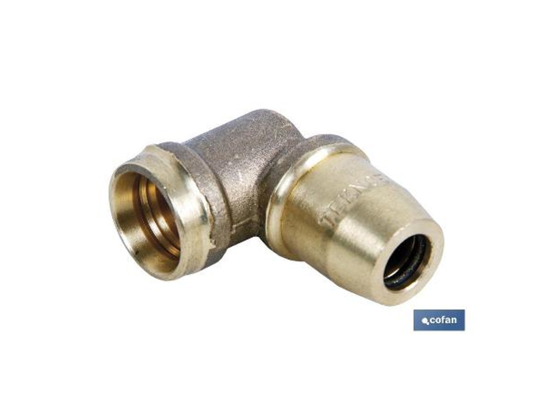 Codo conector  r a5 90  tubo 6x1