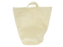 Bolsa para hojas de jardín con asa, bolsa para recoger hojas y basura, accesorio de jardín