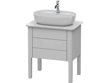 DURAVIT Luv Vanity unit vertical LU9565, 1 cajón, 1 extraíble, anchura: 638mm