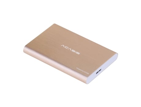 Disco Duro Externo SLOWMOOSE Portátil HD 2,5'' USB 3.0 (Dorado - 1 TB)