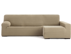 Funda de Chaise Longue Derecha EYSA Premium Jaz Tejido Multielástico (360 x 180 x 120 cm - Poliéster y Algodón - Beige)