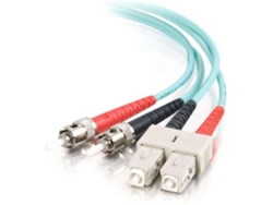 Cable de Fibra Óptica C2G (OFNR - 15 m - Azul)