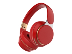 Auriculares Estéreo Para Juegos (rojos), Compatibles Con Bluetooth + Tarjeta Tf + Interfaz Aux De 3,5 Mm