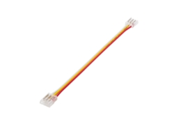 Conector Hipopótamo doble con cable para Tira LED CCT 24V DC COB IP20 Ancho 10mm LEDKIA