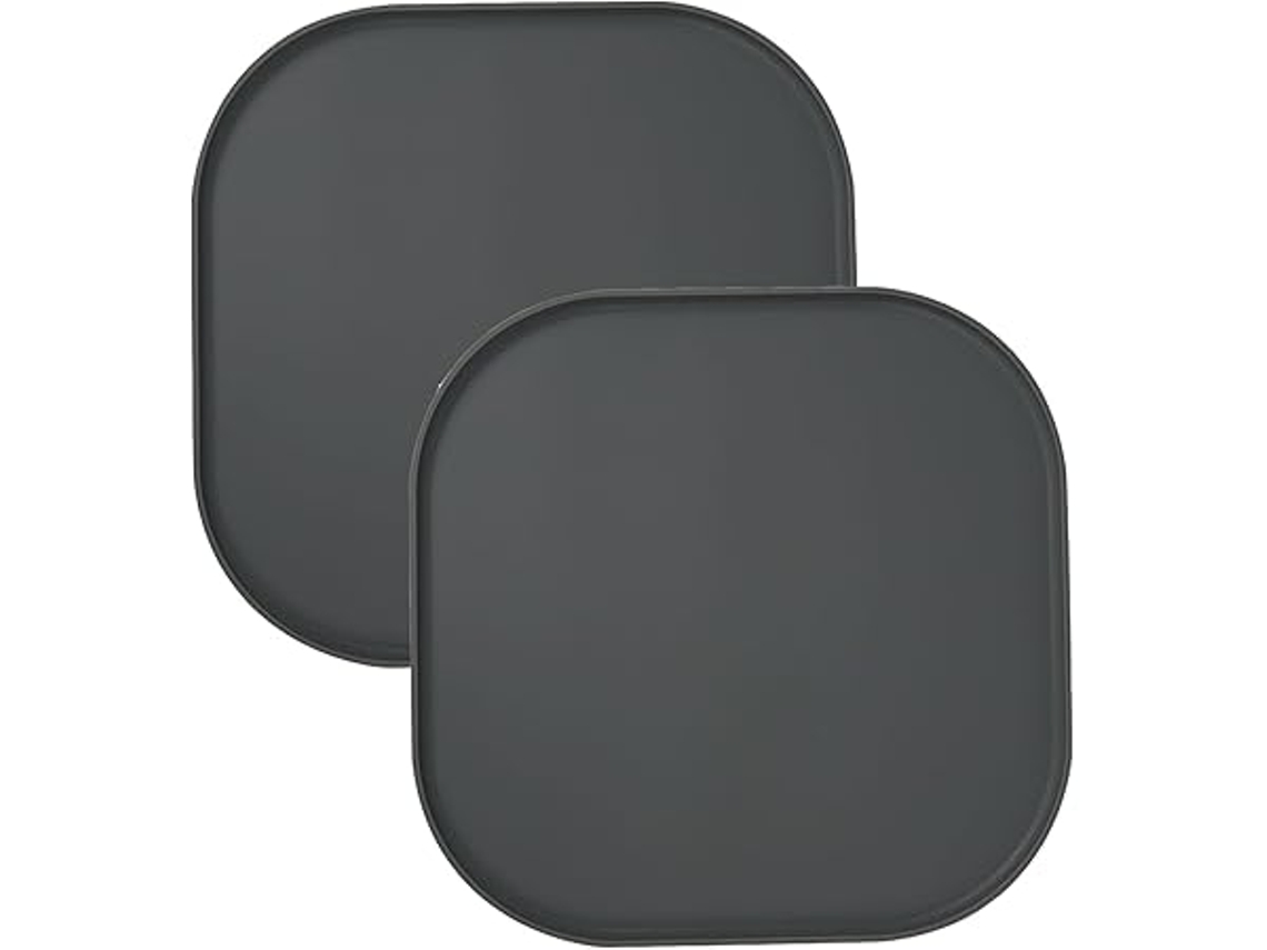 Juego De Dos Alfombrillas De Silicona Impermeables Para La Alimentación, Aptas Para Perros Y Gatos, Antideslizantes, Fáciles De Limpiar, Erg