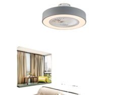 Ventilador de techo de 22 LED, colores de luz regulables, control remoto, OEM de bajo consumo