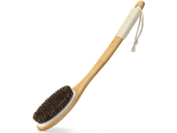 Cepillo De Ducha Con Mango Largo De Bambú Para Exfoliación. Gertiz
