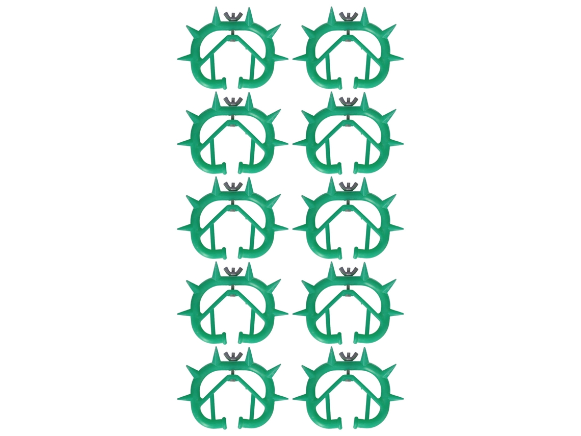 10 Unidades De Destete De Terneros De Plástico Grueso Que Evitan La Alimentación Con Biberón, Hocico De Vaca, Verde