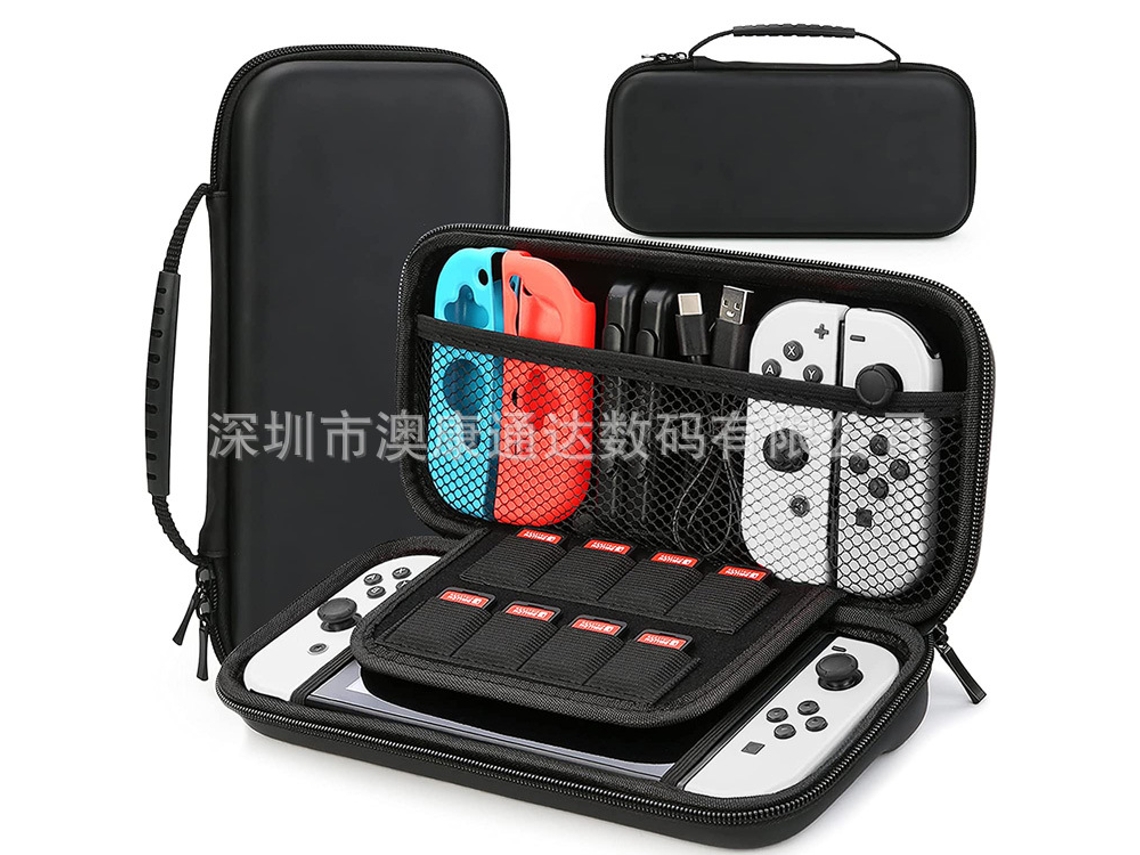 Bolsa De Almacenamiento Universal Oled Adecuada Para Nintendo Switch, Bolsa De Protección Para El Host Ns, Bolsa De Material Pu.