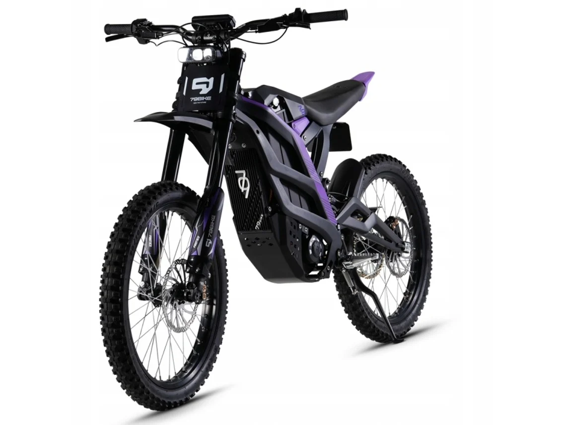 Motocicleta eléctrica Falcon Pro de 79bikes, 10.000 W, 72 V, 35 Ah, 85 km/h, 410 Nm, con Coc