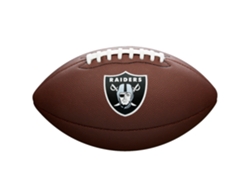 WILSON Nfl Team Logo Las Vegas Raiders Ball Wtf1748Xblv Unissex Football Balls Brown 9 Me