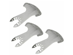 Conjunto De 3 Hojas Oscilantes Diamante Para Sierra De Fugas De Mortero