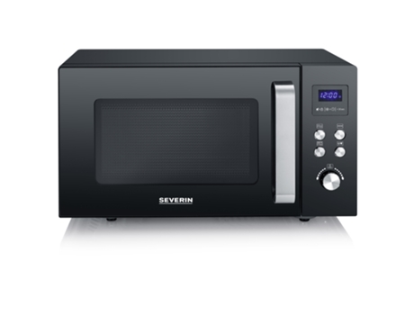Microondas SEVERIN MW7763 (25 L - Con Grill - Negro)