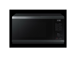 Microondas SAMSUNG MG23DG4524CG (Negro/Plateado - 2400 W - 23 L)