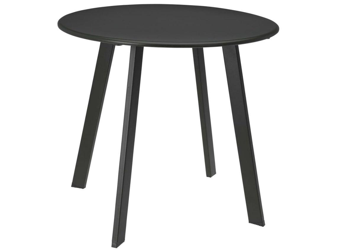 Mesa auxiliar PROGARDEN gris oscuro mate (50x45 cm)