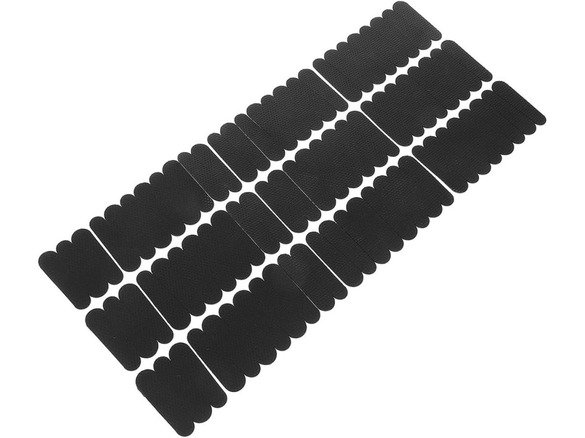 Almohadillas Antideslizantes Silicona Negra Diseño Antideslizante Doble Paquete 200 Unidades Accesorios