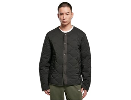Chaqueta para Hombre URBAN CLASSICS (S - Poliéster - Negro)