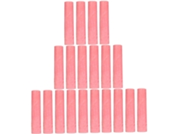 Juego De 20 Tizas De Colores En Polvo, Ideal Para Pizarras Blancas Y Grafitis En Aceras.