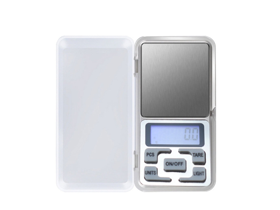 Báscula de joyería Nicecee con pantalla digital LCD, báscula de cocina electrónica portátil de 500 g/0,01 g