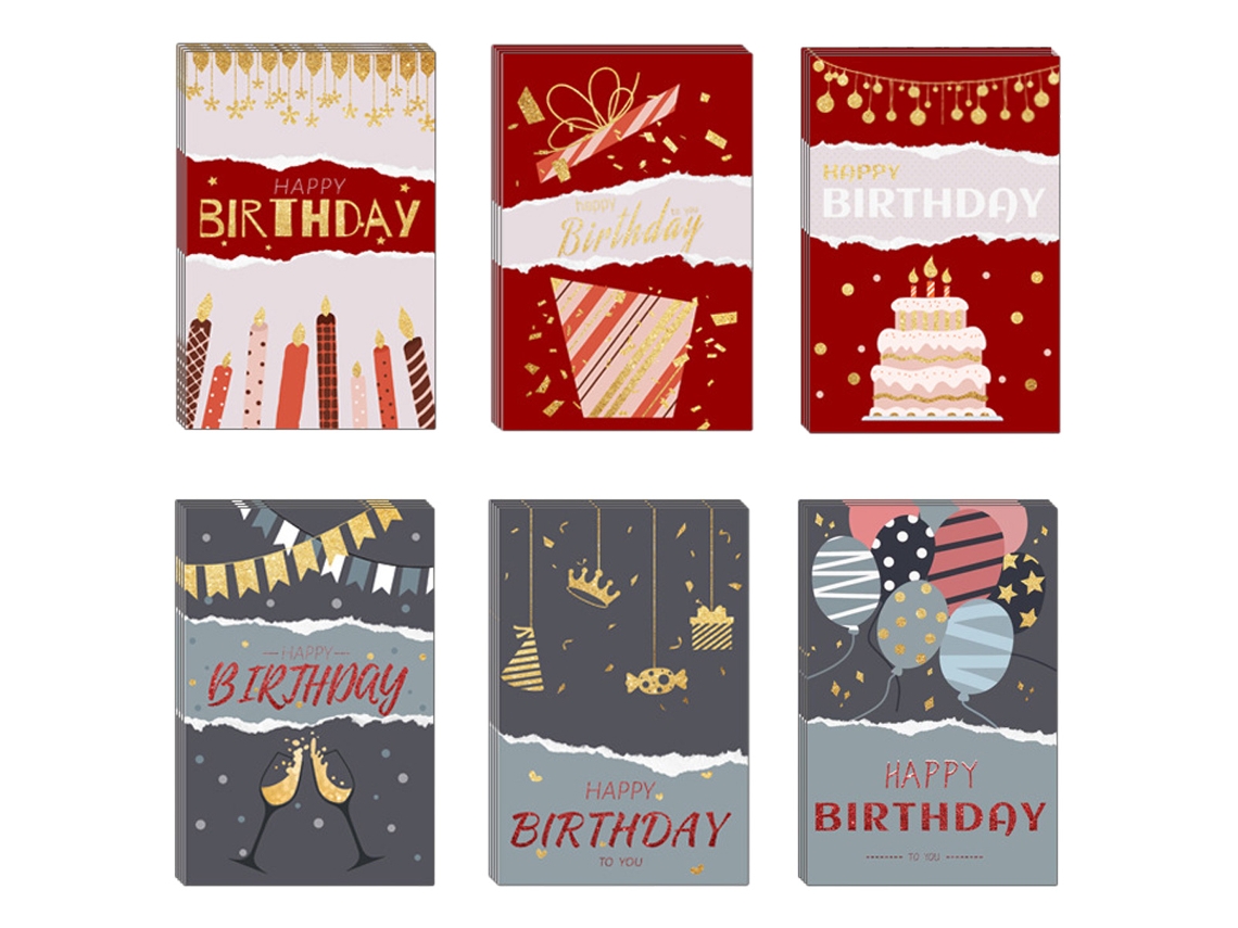 Tarjeta de Cumpleaños - Tarjeta Plegable con Mensaje de Feliz Cumpleaños NEVEANCE