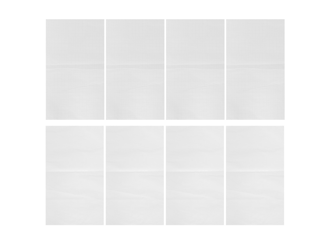 4 juegos de pegatinas de advertencia de 60 x 36,5 cm