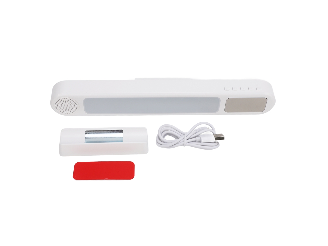 Luz LED para armario (reloj digital, alarma dual)
