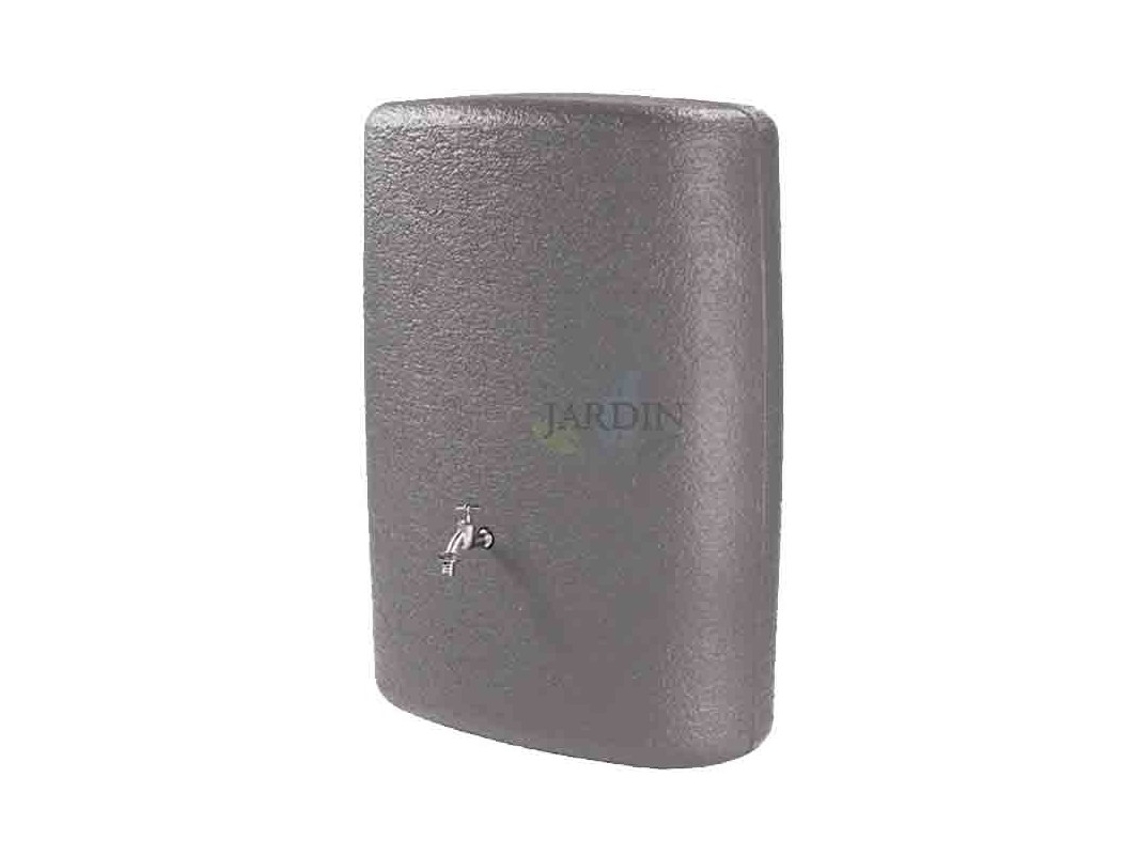 Depósito Exterior de Diseño 275 Litros Color: Gris Medidas: Largo 40 Cm Ancho 80 Cm Alto 105 Cm GRAF