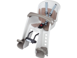 Silla Portabebé Bicicleta Delantera Bilby Junior+ Crema/Marrón