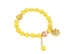 Pulsera pequeña y elegante con brillantes cristales sintéticos. Nostalgia88