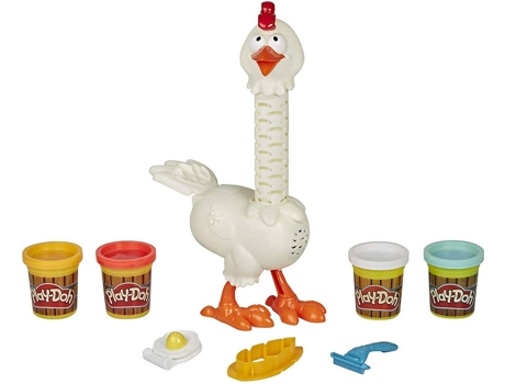 Blocs de Construcción PLAY-DOH Pd Gallina Plumas Divertidas (Edad Mínima: 3 Años - 8,1 x 20,3 x 33 cm)