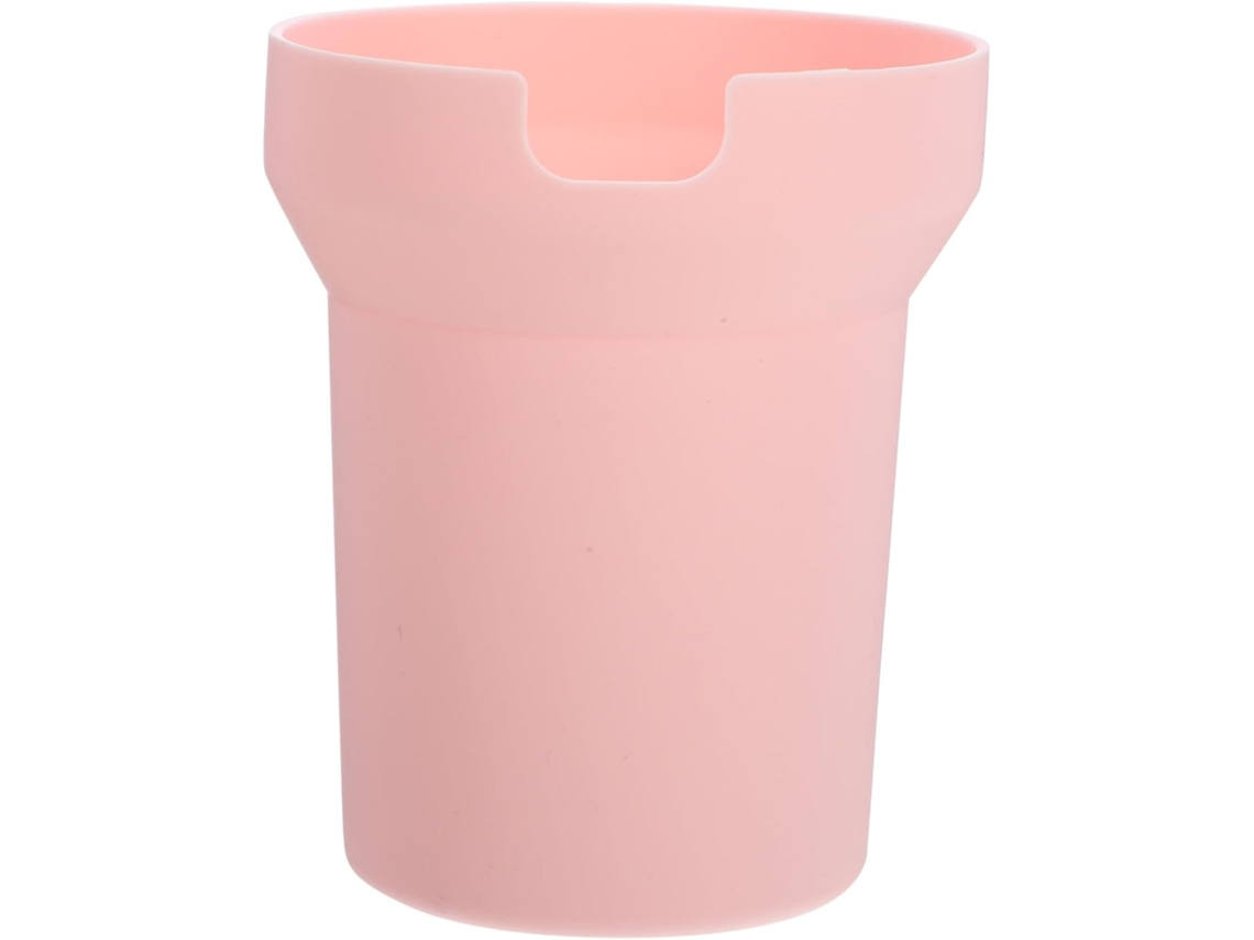 Protector de botella reutilizable antideslizante, rosa Slowmoose
