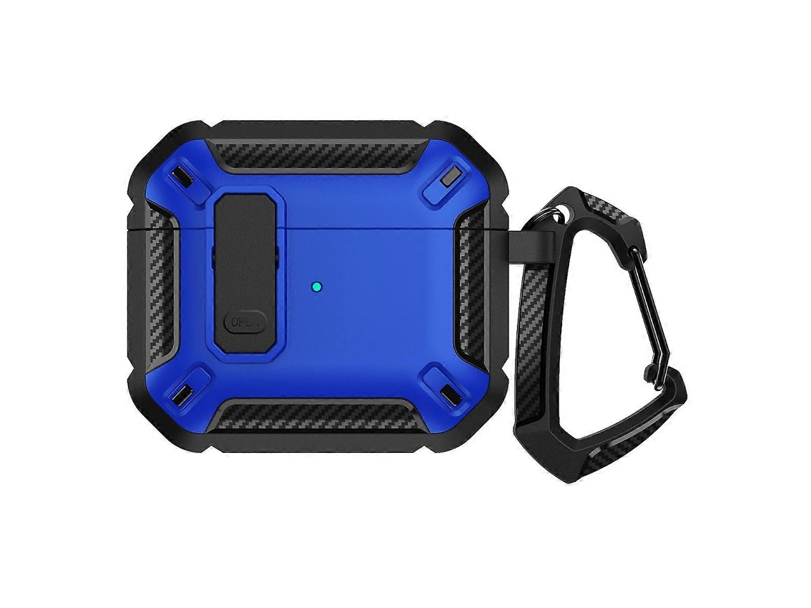 Estuche protector resistente a impactos con gancho para AirPods 3 GIECY