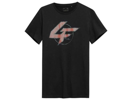 4F Camiseta de Manga Curta