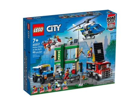 City Persecucion Policial En El Banco LEGO