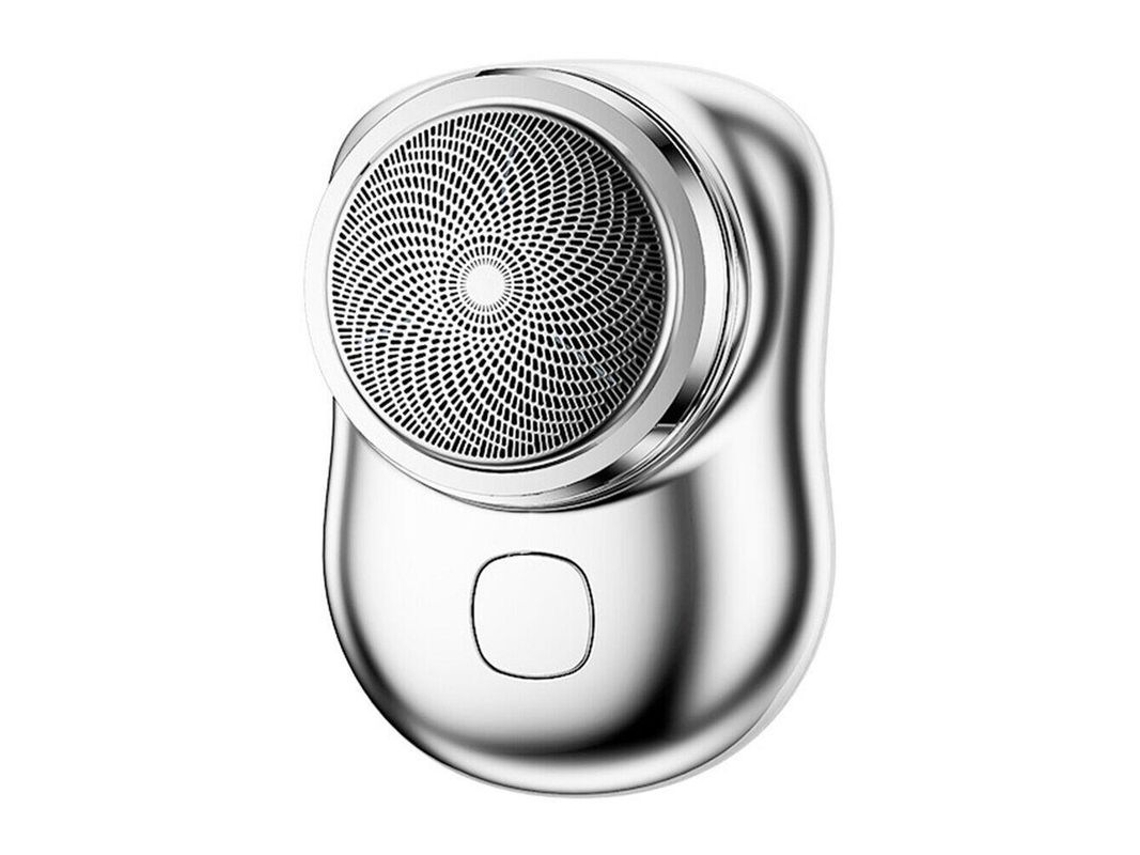 Recortadora de barba eléctrica portátil Mini USB recargable para hombres, modelo 2026, con 6 cuchillas y lavado completo.