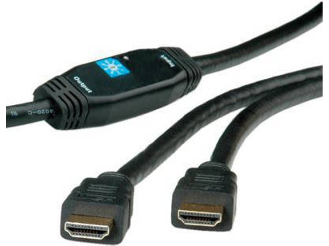 Cable HDMI ROTRONIC (HDMI - 30 m - Negro)