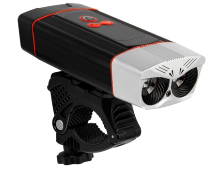 Actualización de luz de bicicleta de 2400 lúmenes 5200Mah Luz de bicicleta de bicicleta recargable por USB con función de banco de energía-ENZONS n...