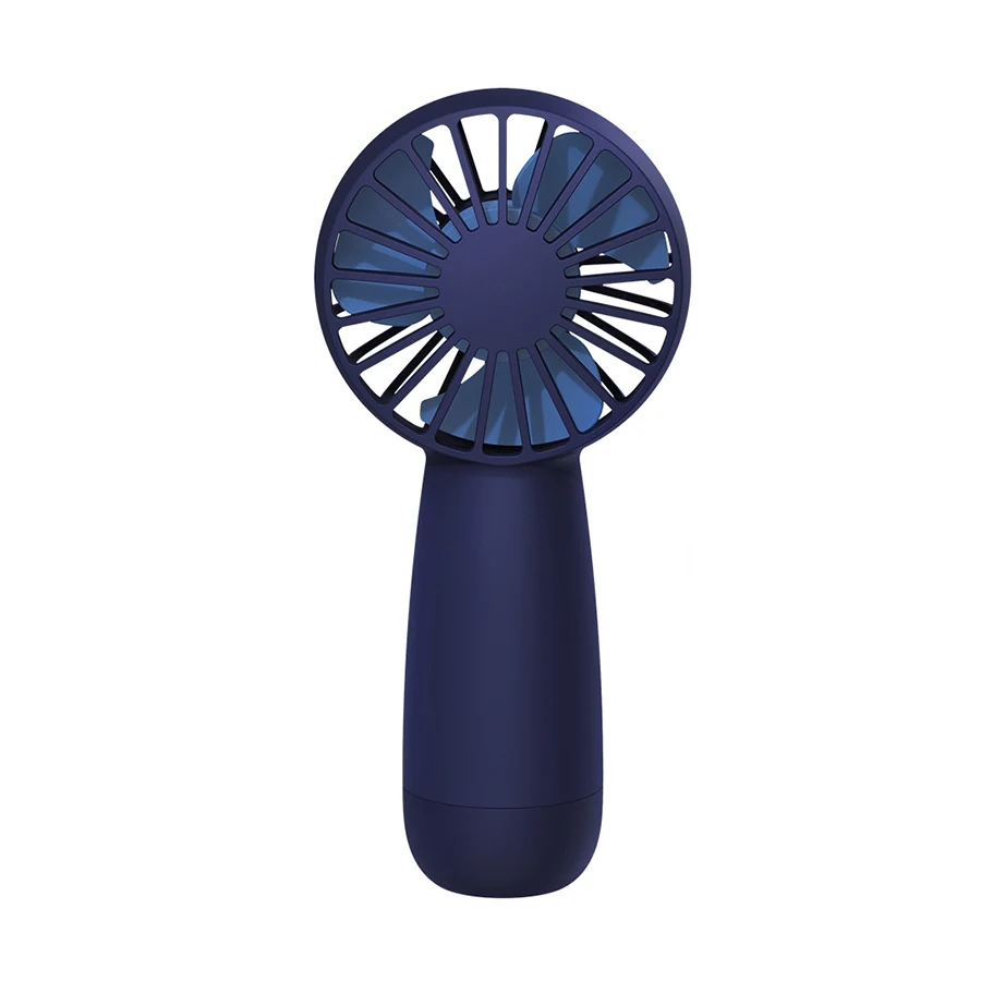 (azul) 1500 Mah, Pesa Solo 90 G, Ventilador Portátil De Mano, Mini Ventilador Usb, Tres Velocidades De Viento.