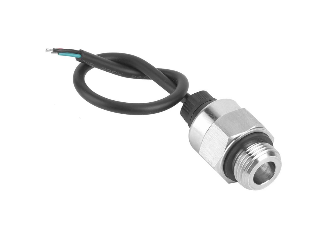 Sensor De Presión De Agua Analógico De Alta Precisión Ip65 Con Conexión Roscada G3/8 (0-2 Bar)
