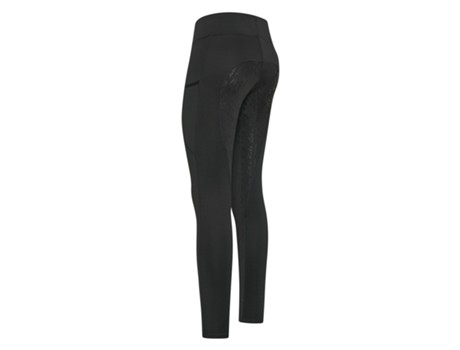 Leggings de Niña para Equitación EASY RIDER Agarre Total Dietse Negro (11/12 años)