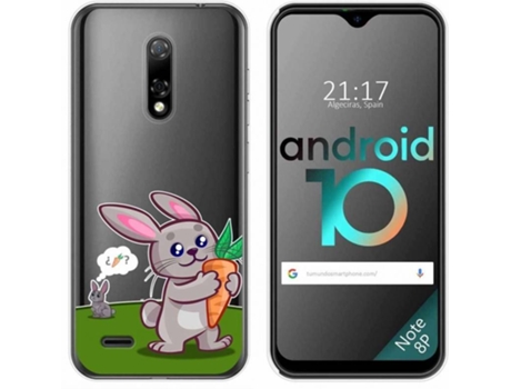 Carcasa Ulefone Armor Note 8P TUMUNDOSMARTPHONE Conejo Multicolor