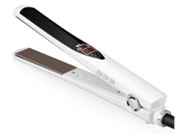 Plancha de pelo profesional Pantalla LCD Temperatura ajustable Calentamiento rápidoblanco YEMAESRE