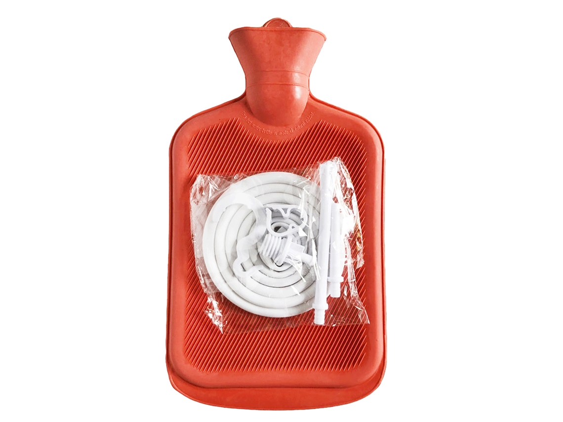 Kit De Limpieza De Colon Enema 2l Bolsa Con Manguera Y Válvula Controlable
