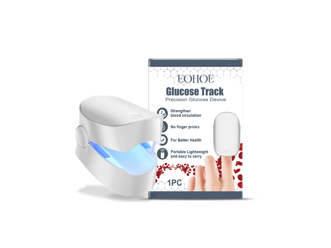 Monitor de glucosa en sangre con lectura rápida y precisa