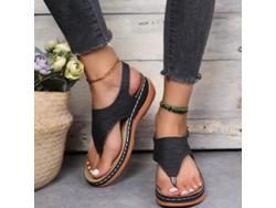 Sandalias Ortopédicas Cómodas Para Mujer Con Soporte Para Las Articulaciones Y Suela Antideslizante.