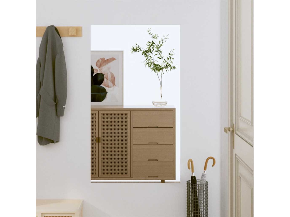 Espejo de pared rectangular de cristal de 50x80 cm HARLANV1