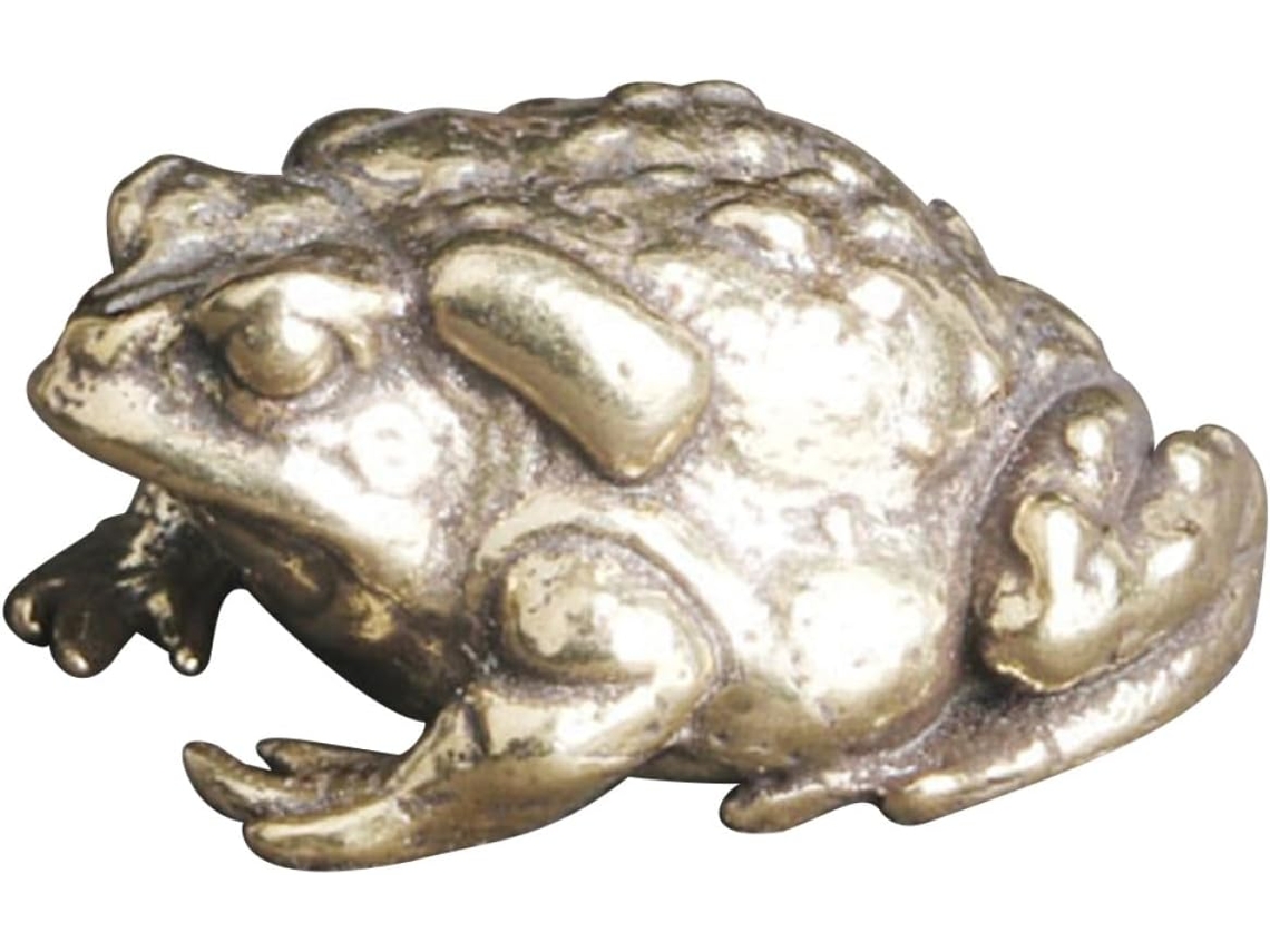 Escultura Vintage De Latón Macizo, Figura Decorativa Retro Hecha A Mano Para El Hogar Y La Oficina.