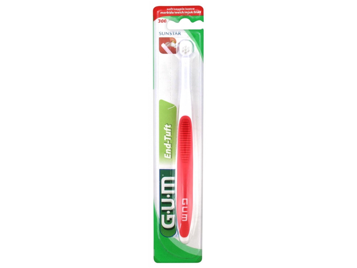 Cepillo de Dientes Monotouffe 308 Color: Rojo GUM
