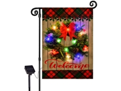 2026-luz De Bandera Solar Con Batería Integrada Para Jardín, Patio Y Césped Led